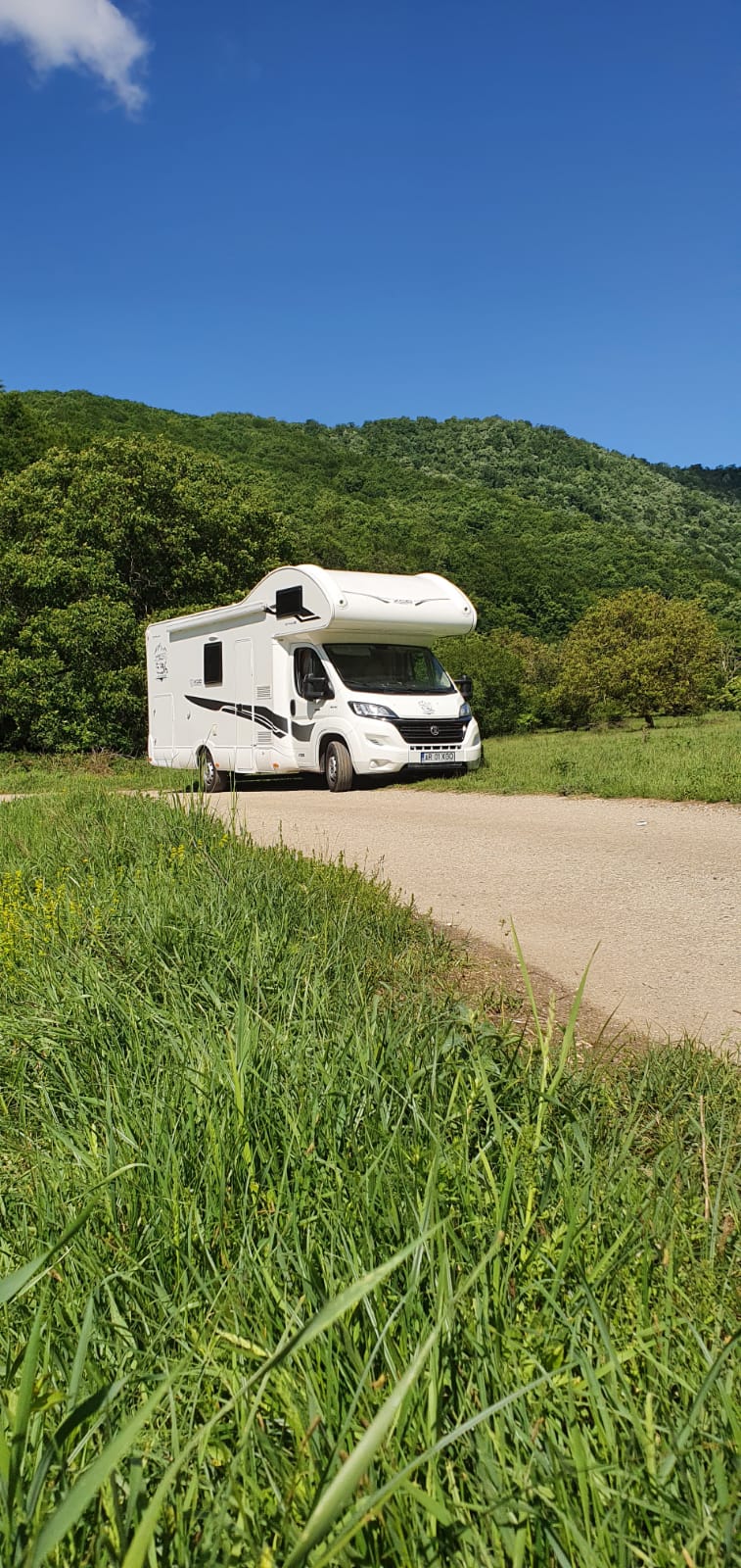Autorulotă pe drum